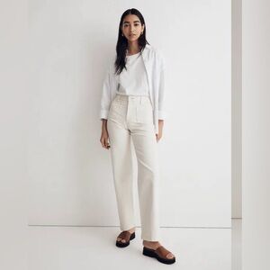 Madewell The Perfect Vintage Wide-Leg Jean Size 33 NWT